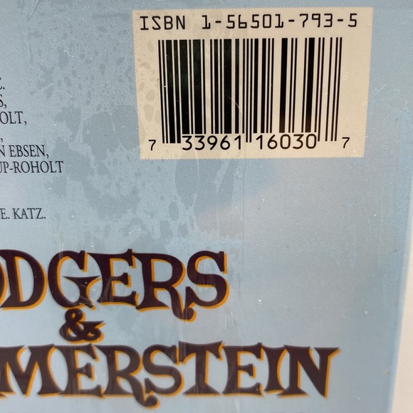 Rodgers & Hammerstein The Sound of Movies VHS Musical Broadway Factory Sealed - Picture 5 of 11